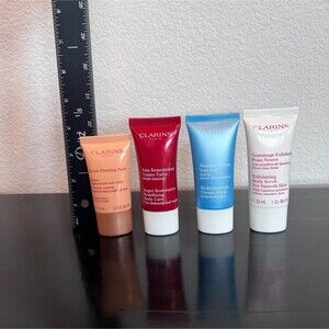 Clarins travel bundle Day and Night Cream face and body Skincare